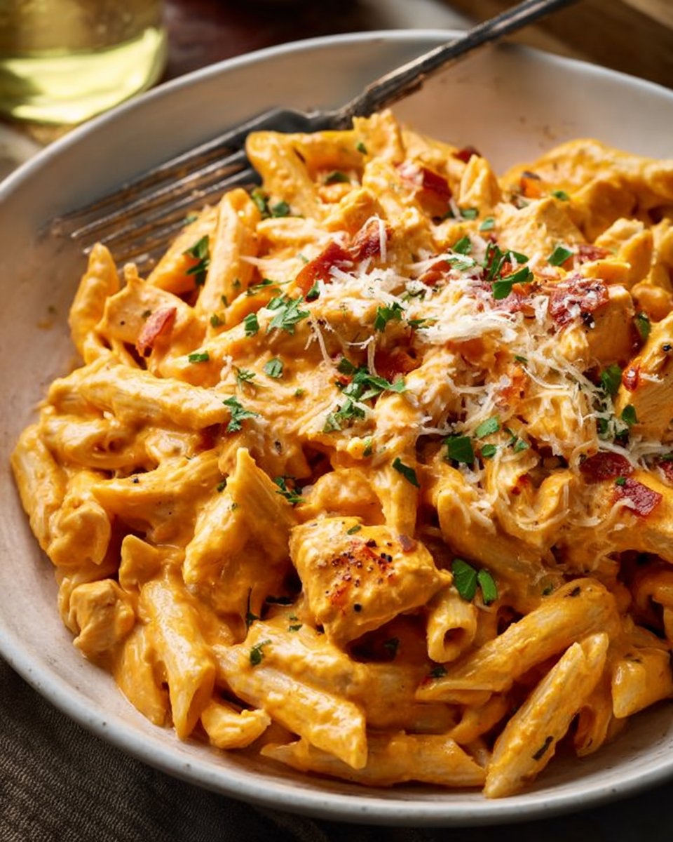 Buffalo Chicken Pasta