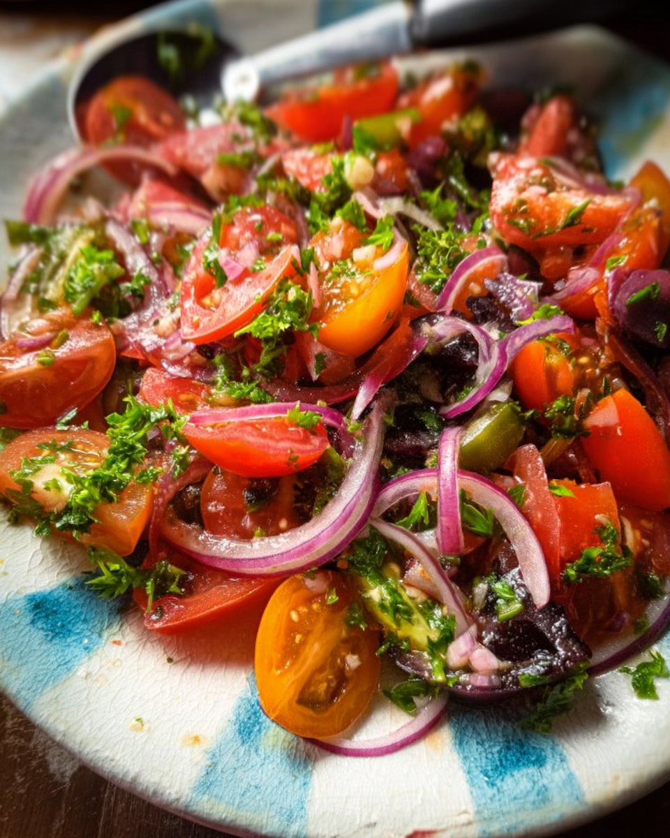 Ethiopian Tomato Salad