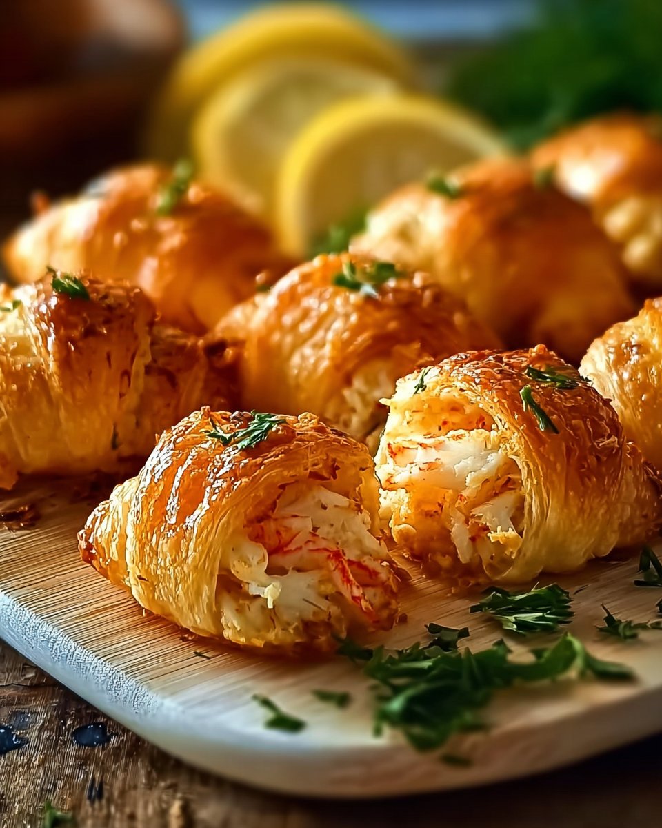 Crab Crescent Bites Delight