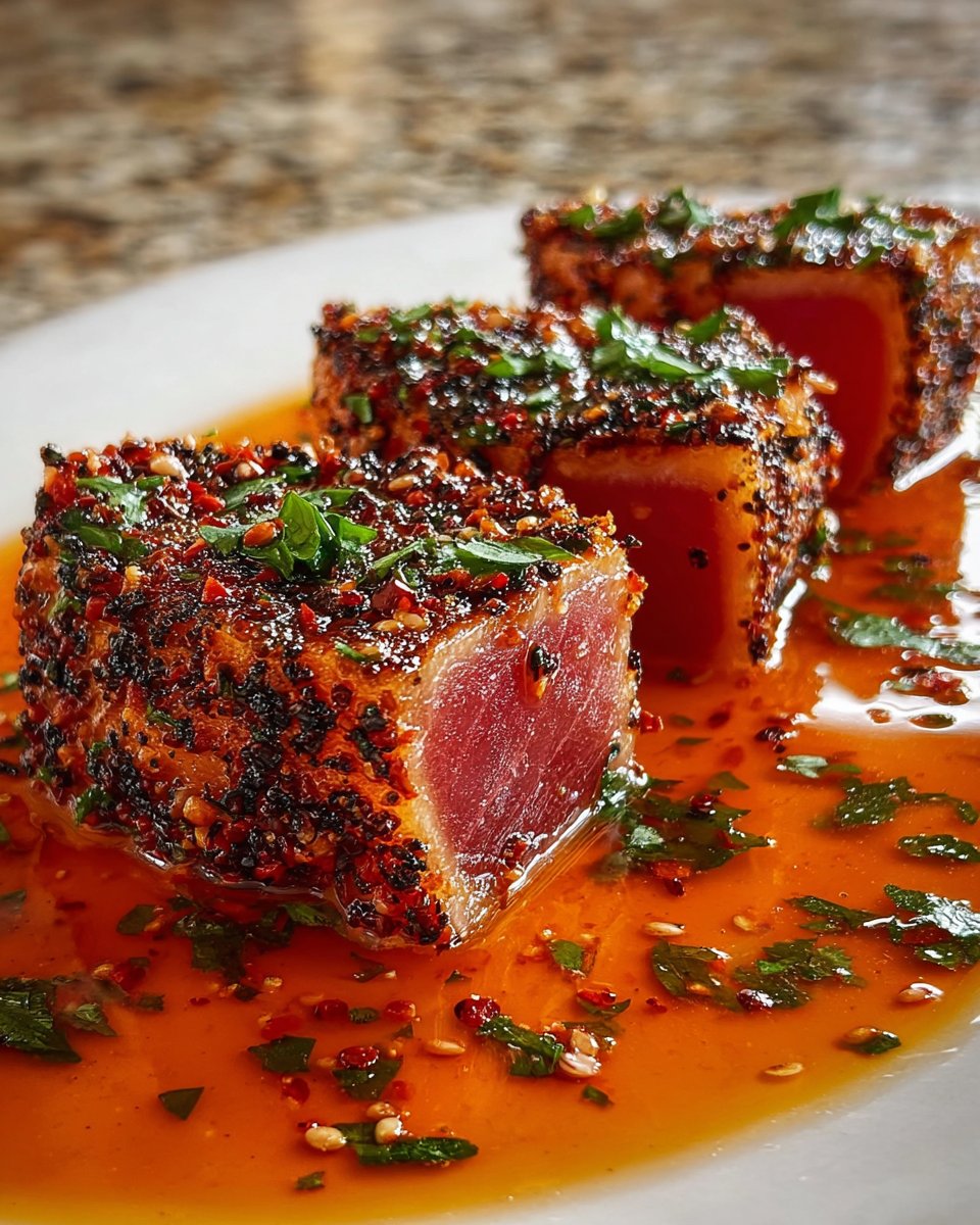 Amazing Garlic Butter Ahi Tuna: 5-Minute Pure Joy
