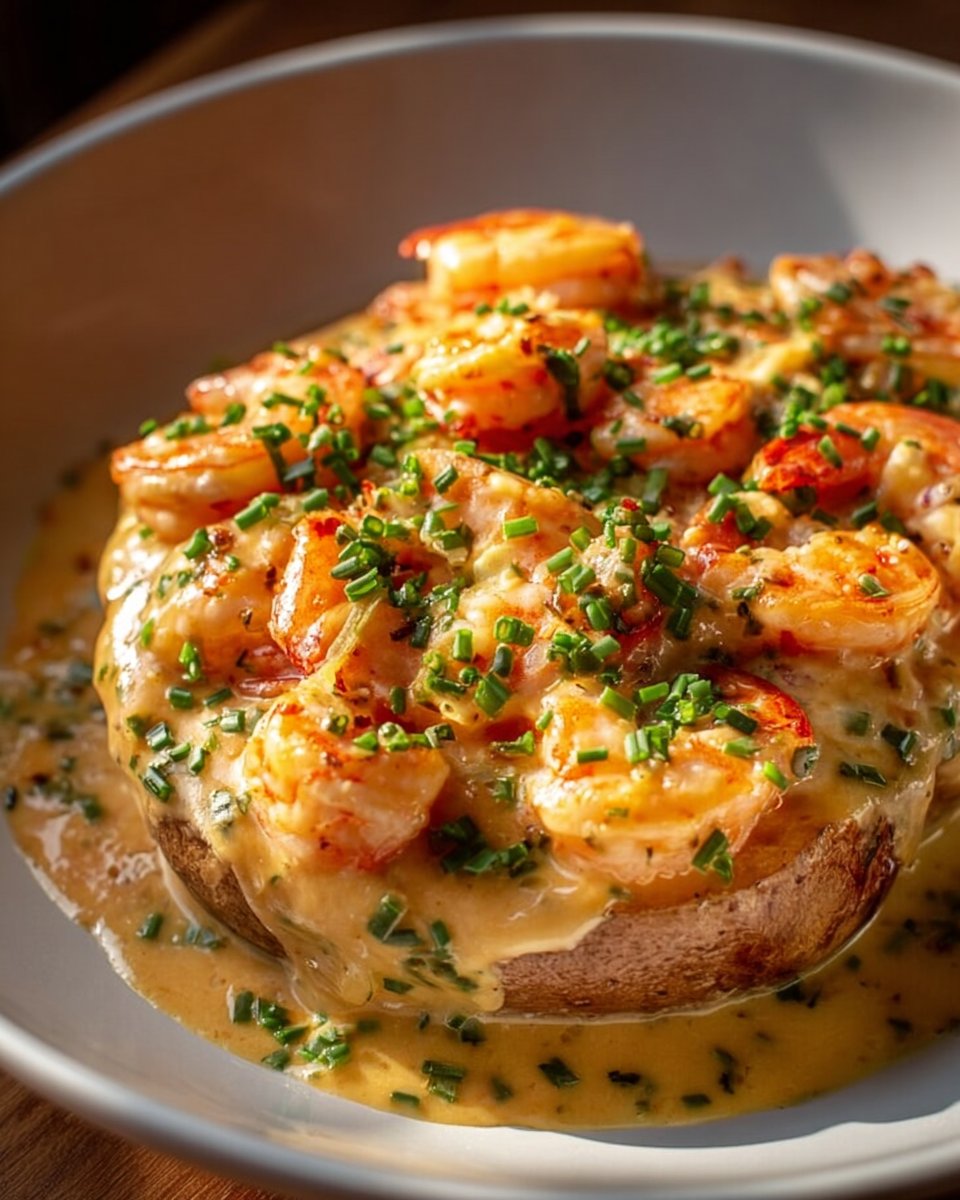 Seafood Stuffed Potatoes