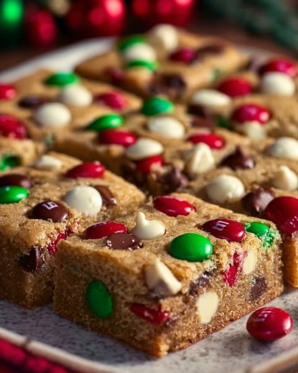 Christmas Cookie Bars Recipe