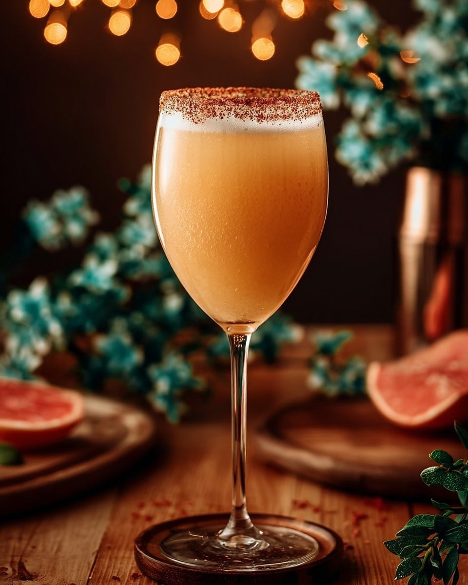 Baby Bellini Mocktail