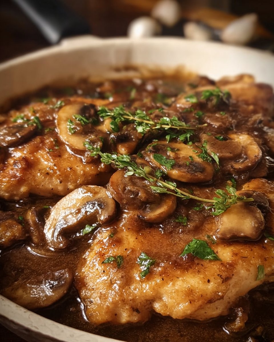 Authentic Chicken Marsala