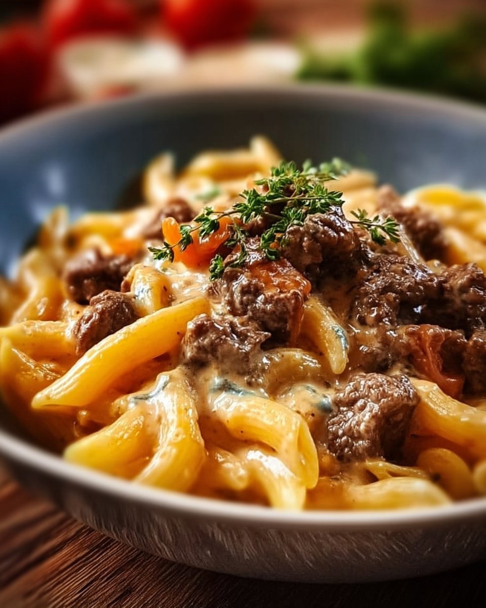 Creamy Beef Pasta