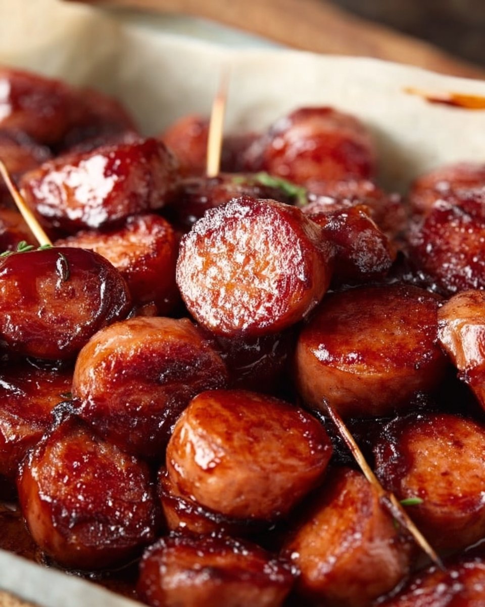 BBQ Sausage Bites