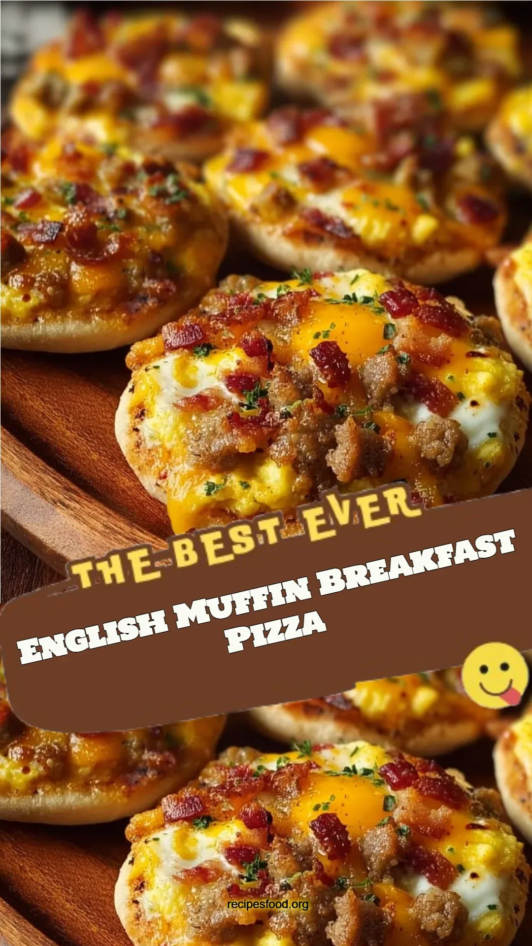 English Muffin Breakfast Pizza