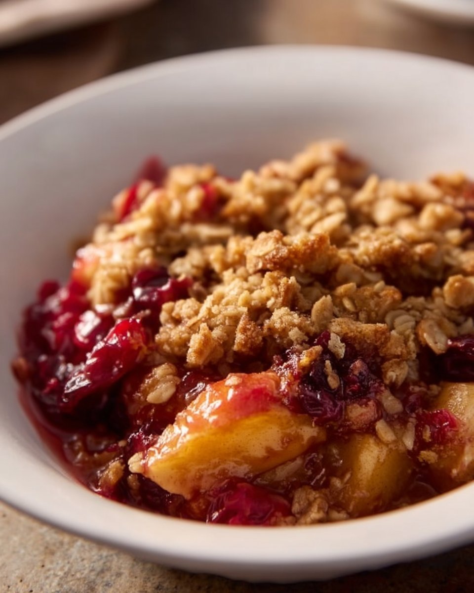 Cranberry Apple Crisp