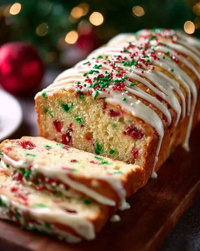 Freshly baked Christmas bread decorated for the holiday season.