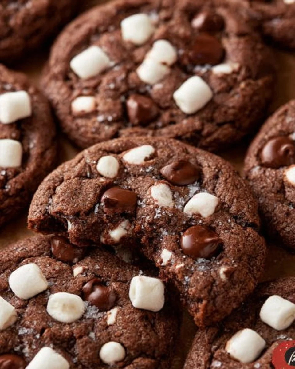 Assortment of freshly baked cookies on a plate