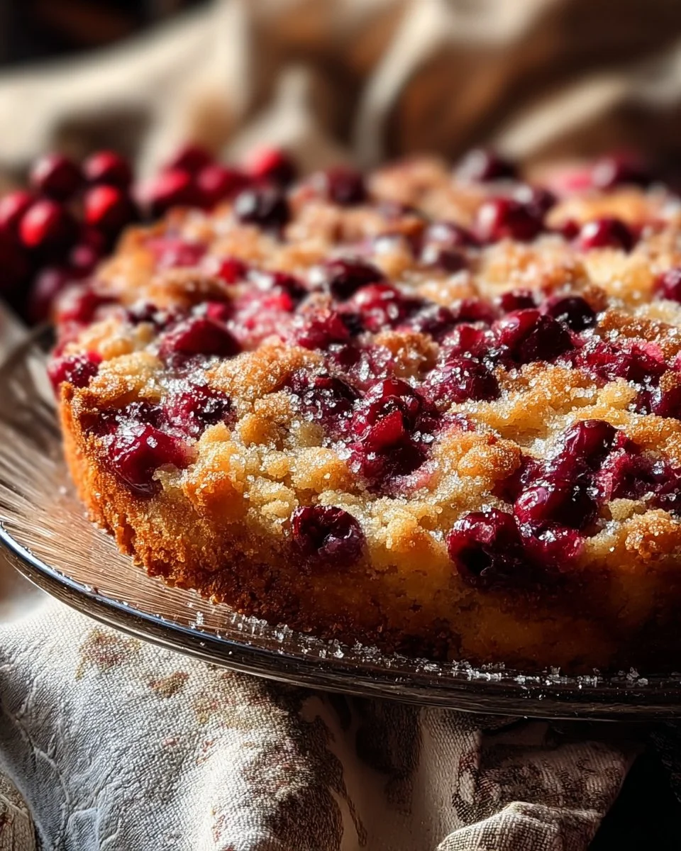 Cranberry Orange Breakfast Cake