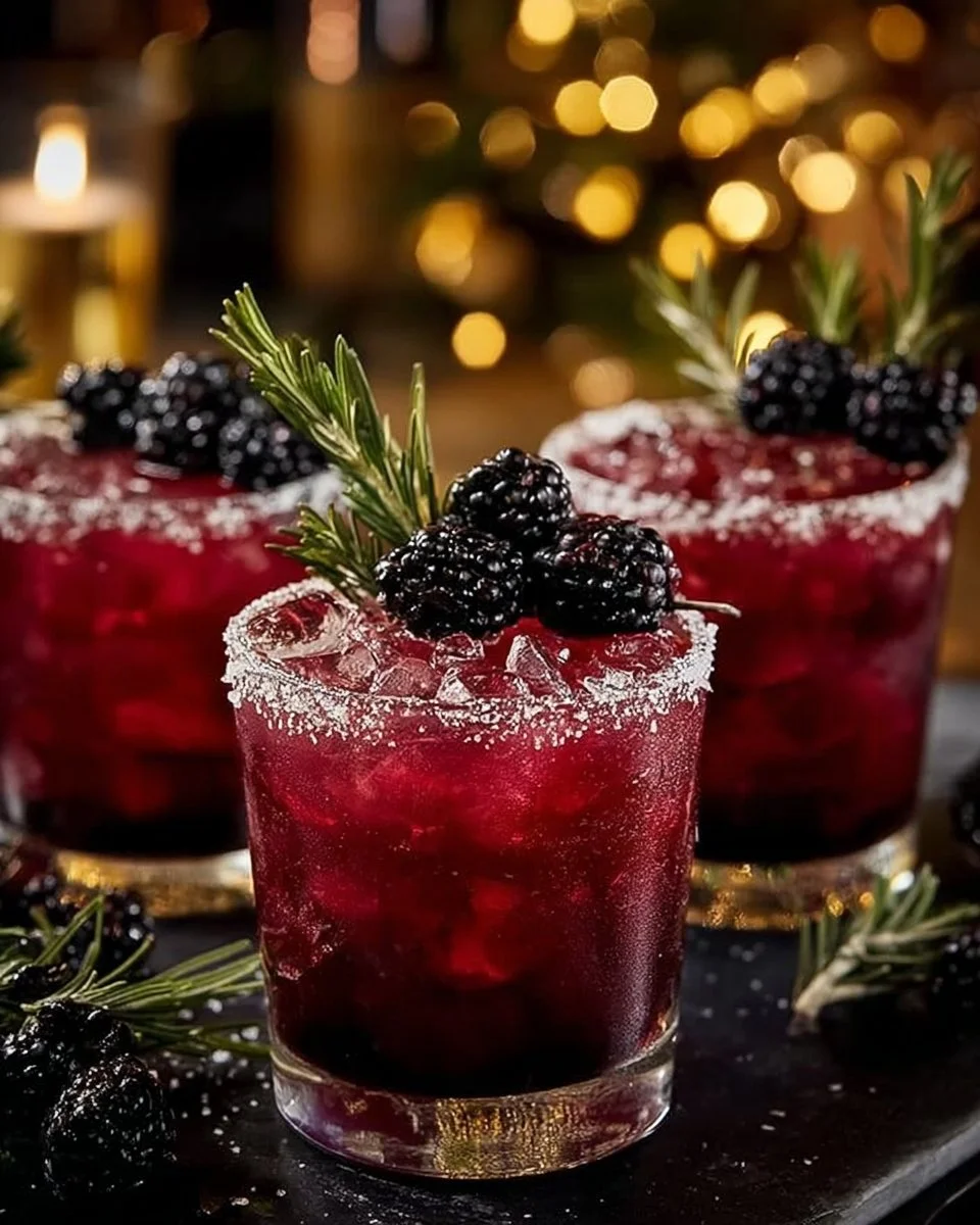 Frost Christmas Punch served in festive glasses with fruit garnishes