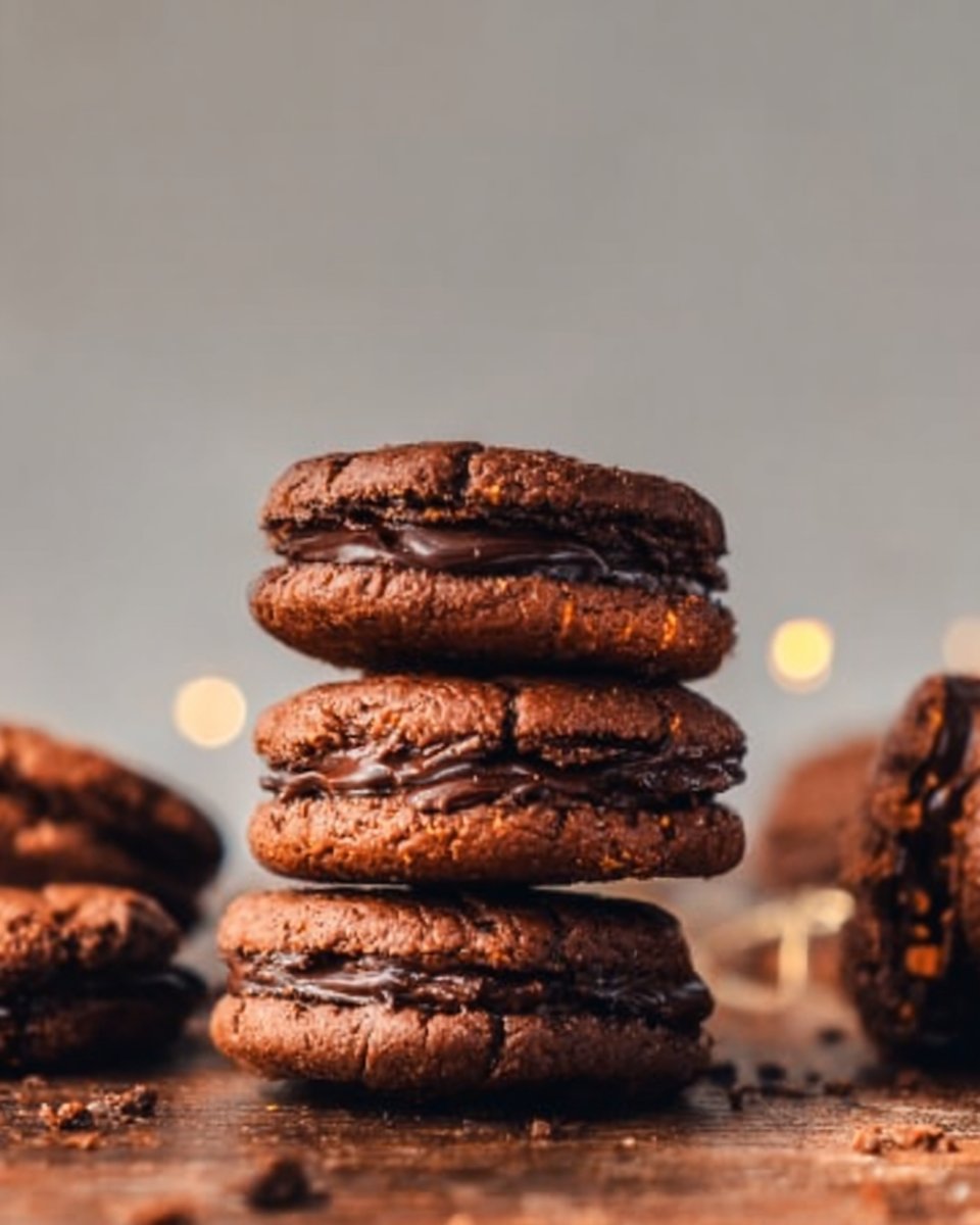Chocolate Orange Sandwich Cookies