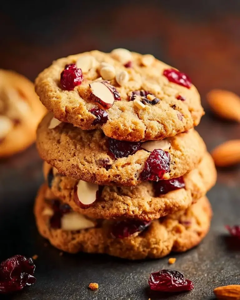 Delicious gluten-free almond flour cookies stacked on a plate