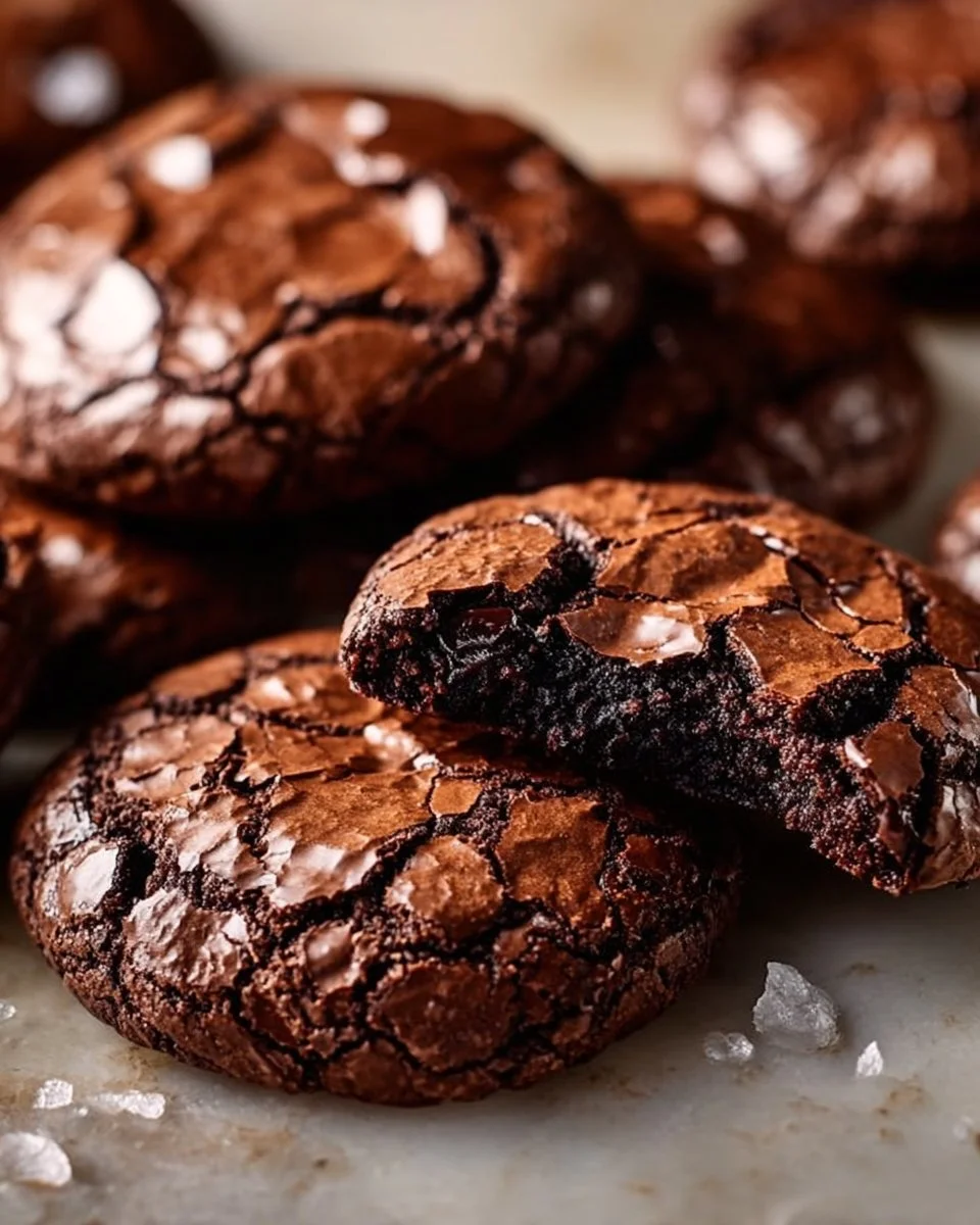 Delicious gourmet brownie cookies with rich chocolate flavor and chewy texture