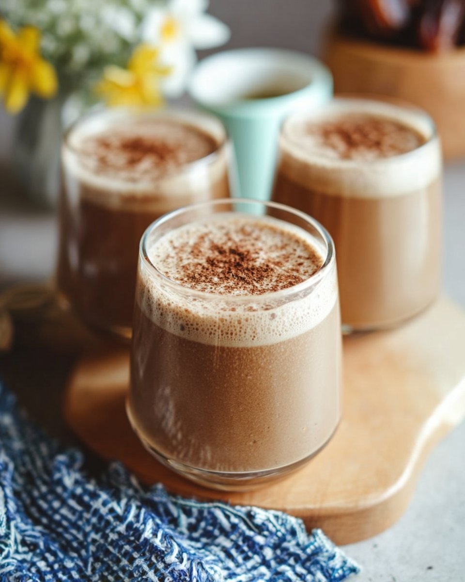 Creamy Date Coffee Breakfast Smoothies