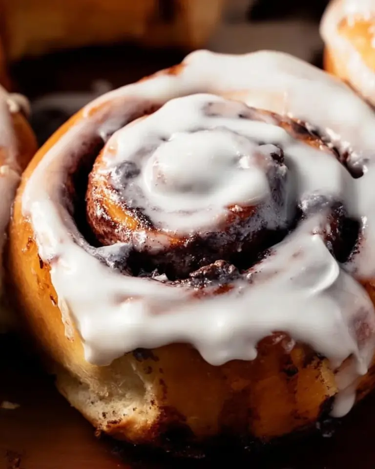 Delicious Hot Chocolate Rolls topped with marshmallows and chocolate drizzle