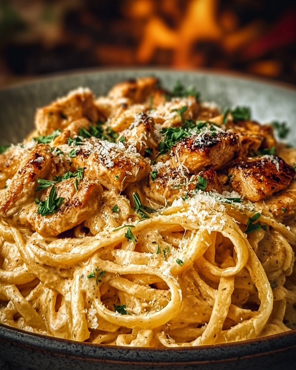 Cowboy Butter Chicken Linguine