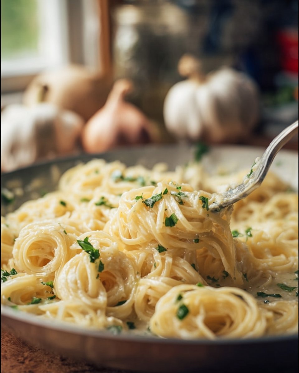 Garlic Parmesan Pasta