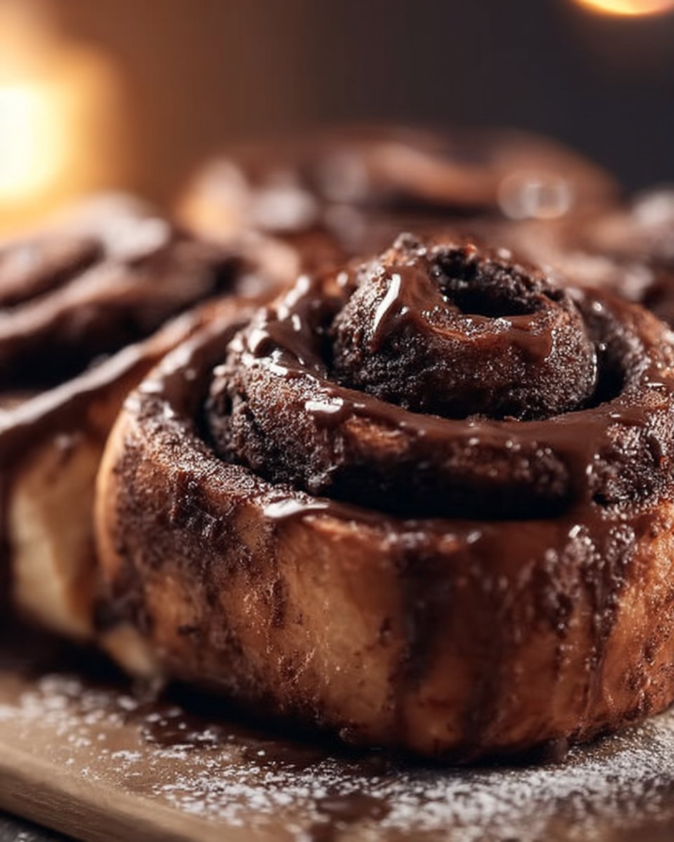 Chocolate Cinnamon Rolls
