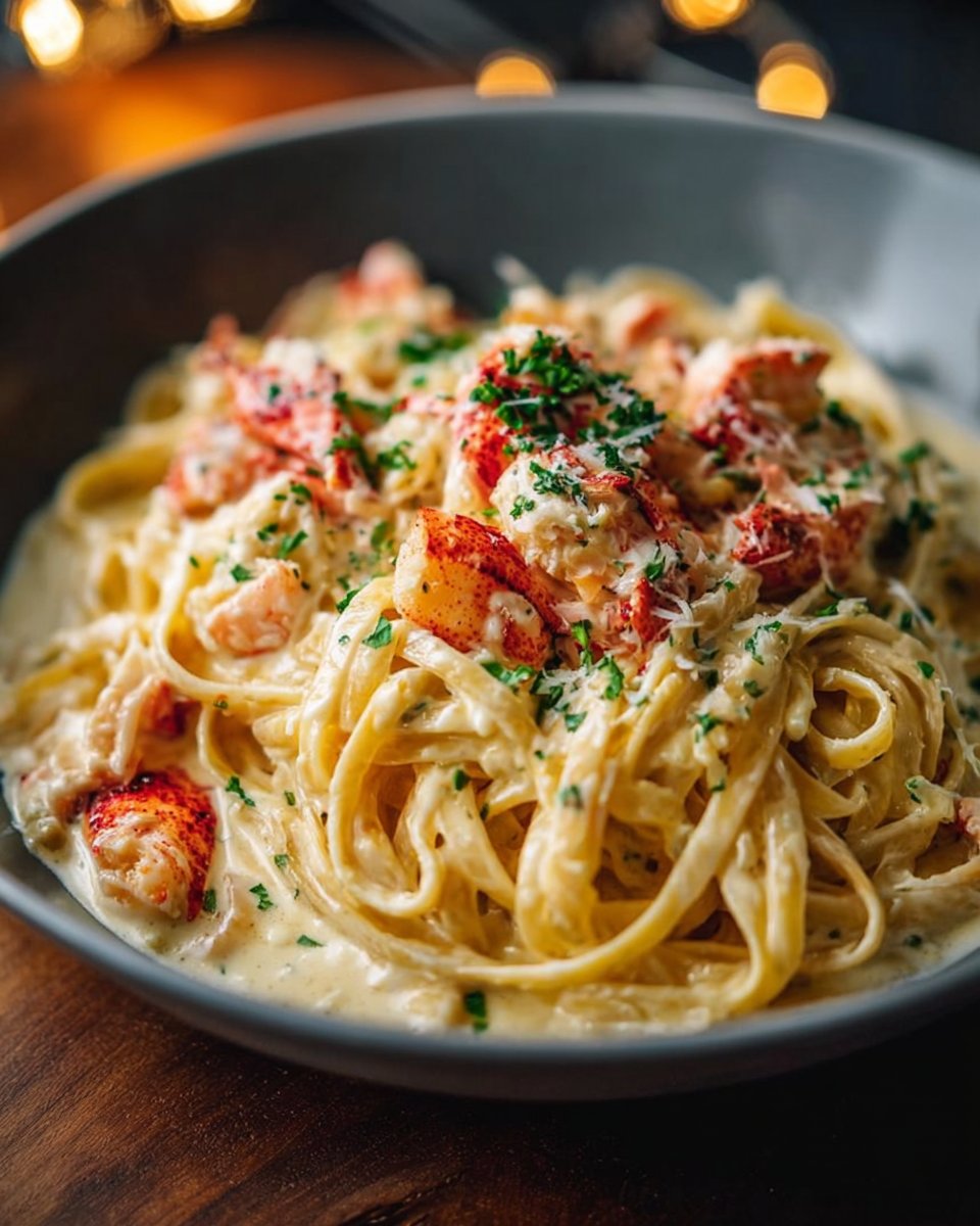 Creamy Lobster Pasta