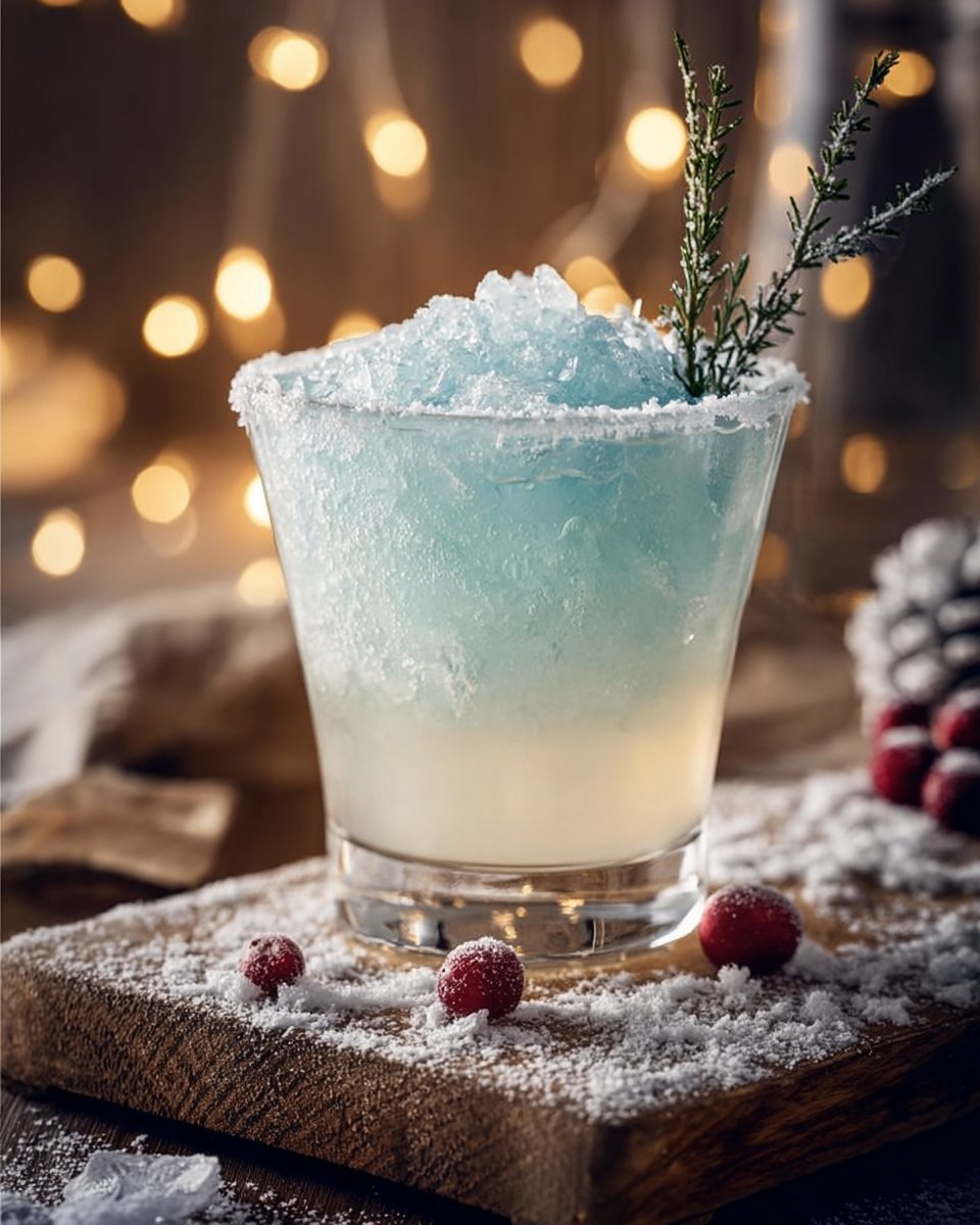 Jack Frost Winter Mocktail
