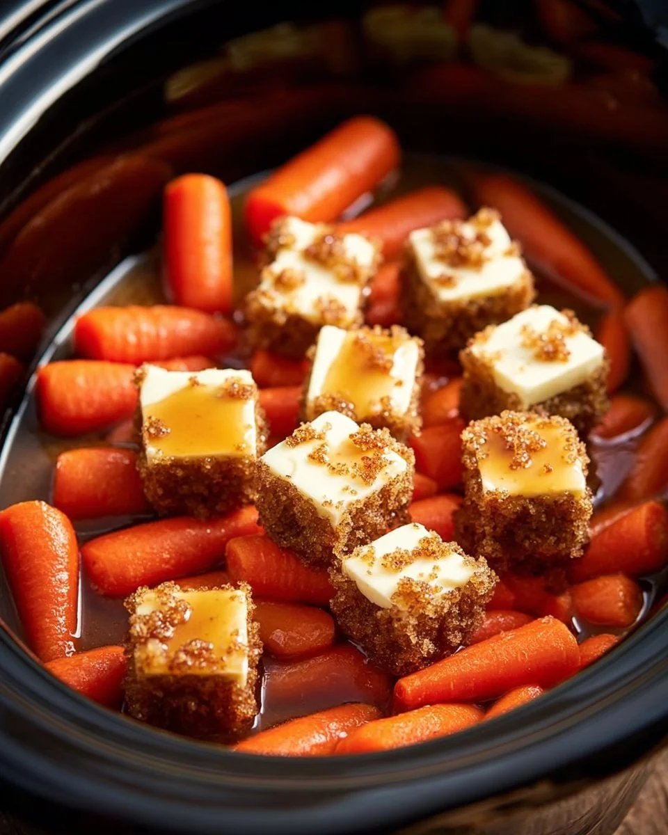 Delicious maple glazed carrots served in a bowl