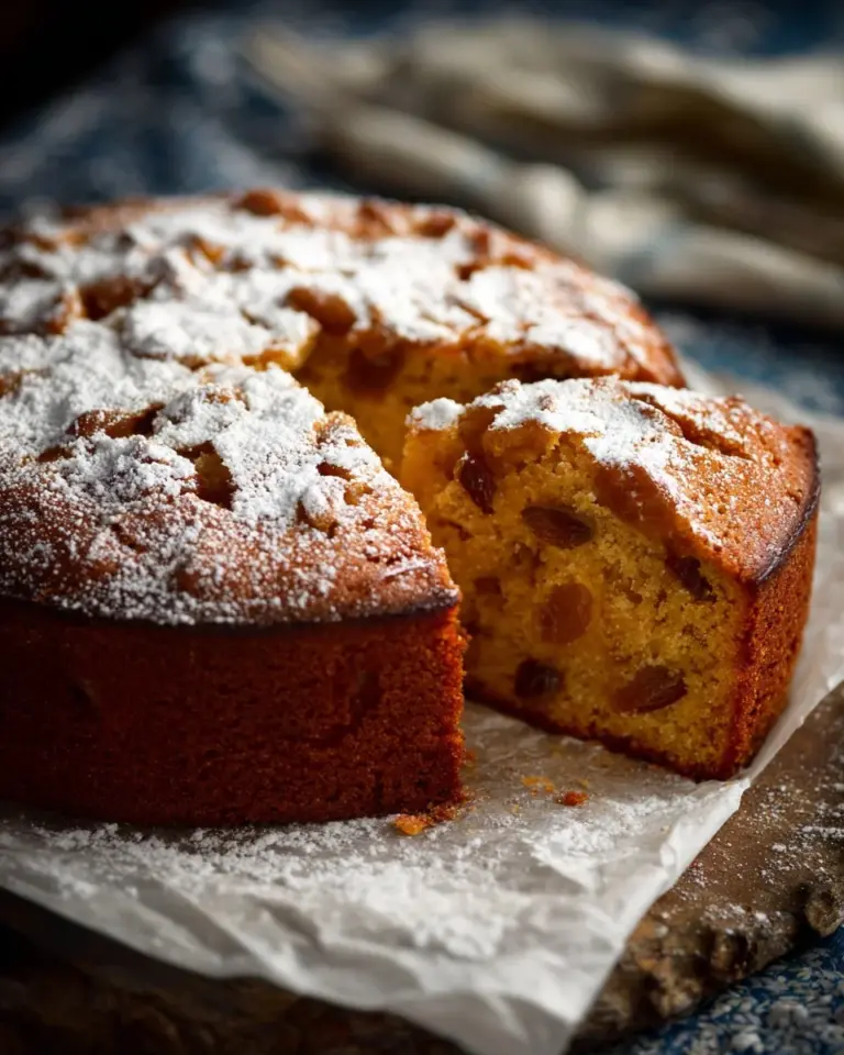 Delicious Apple and Sultana Cake inspired by Mary Berry's recipe