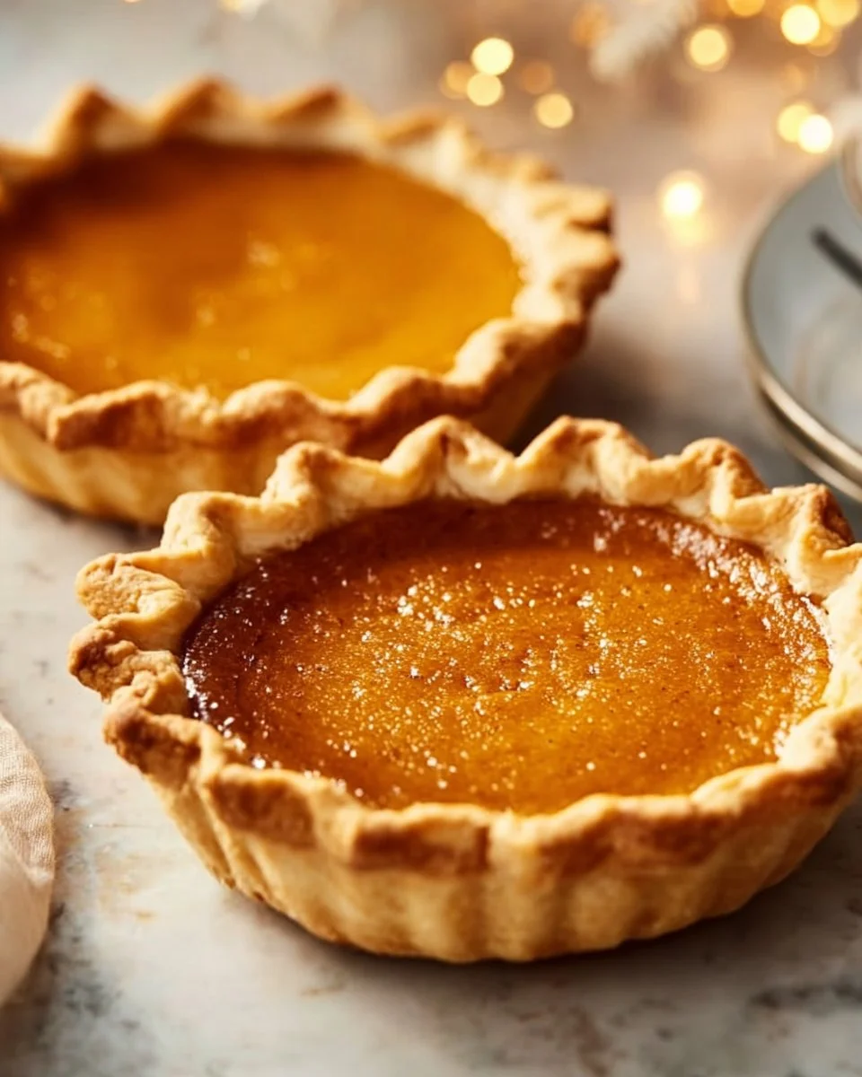 Delicious mini pumpkin pies perfect for fall gatherings