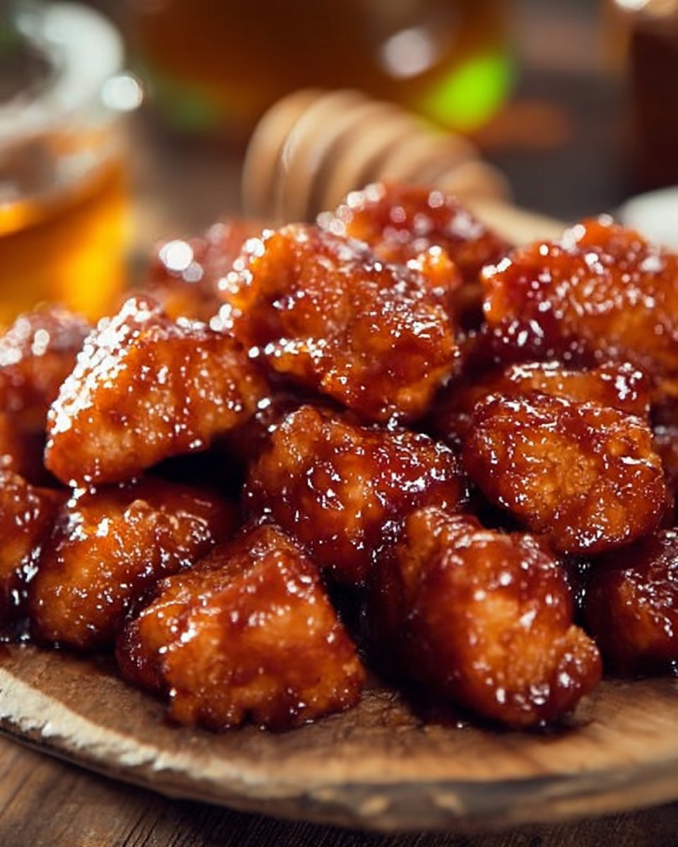 Easy and Delicious Baked Honey BBQ Chicken Bites