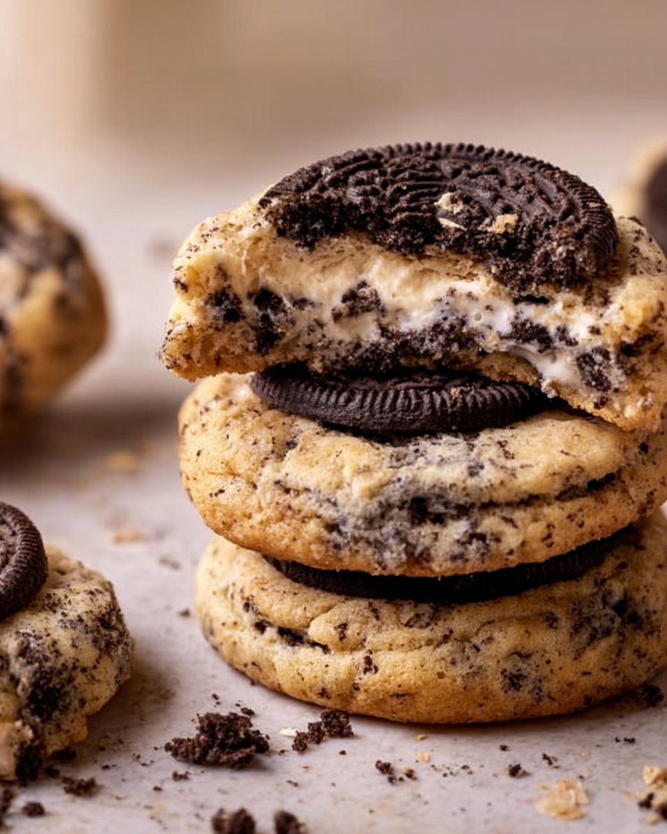 Oreo Cheesecake Cookies