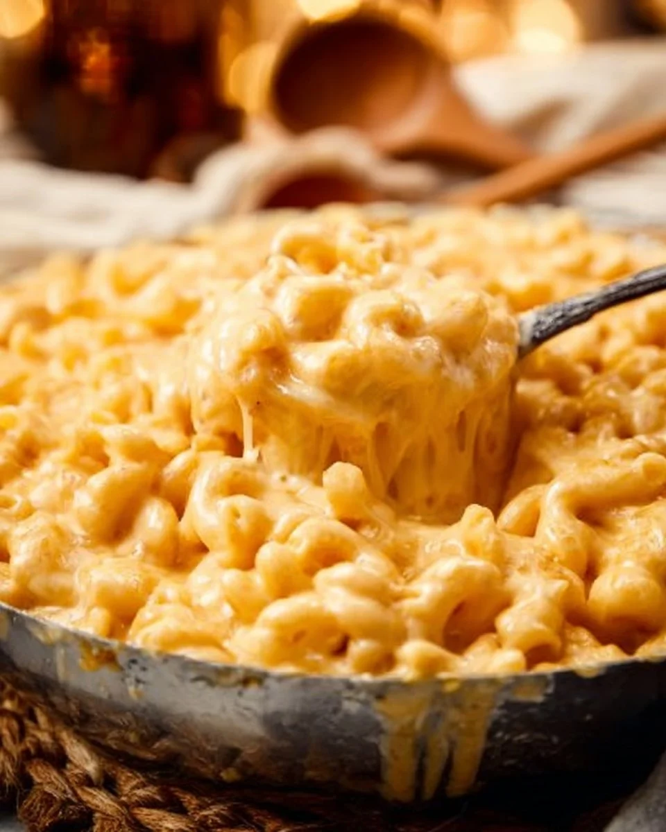 Deliciously creamy smoked mac and cheese layered with smoky flavors