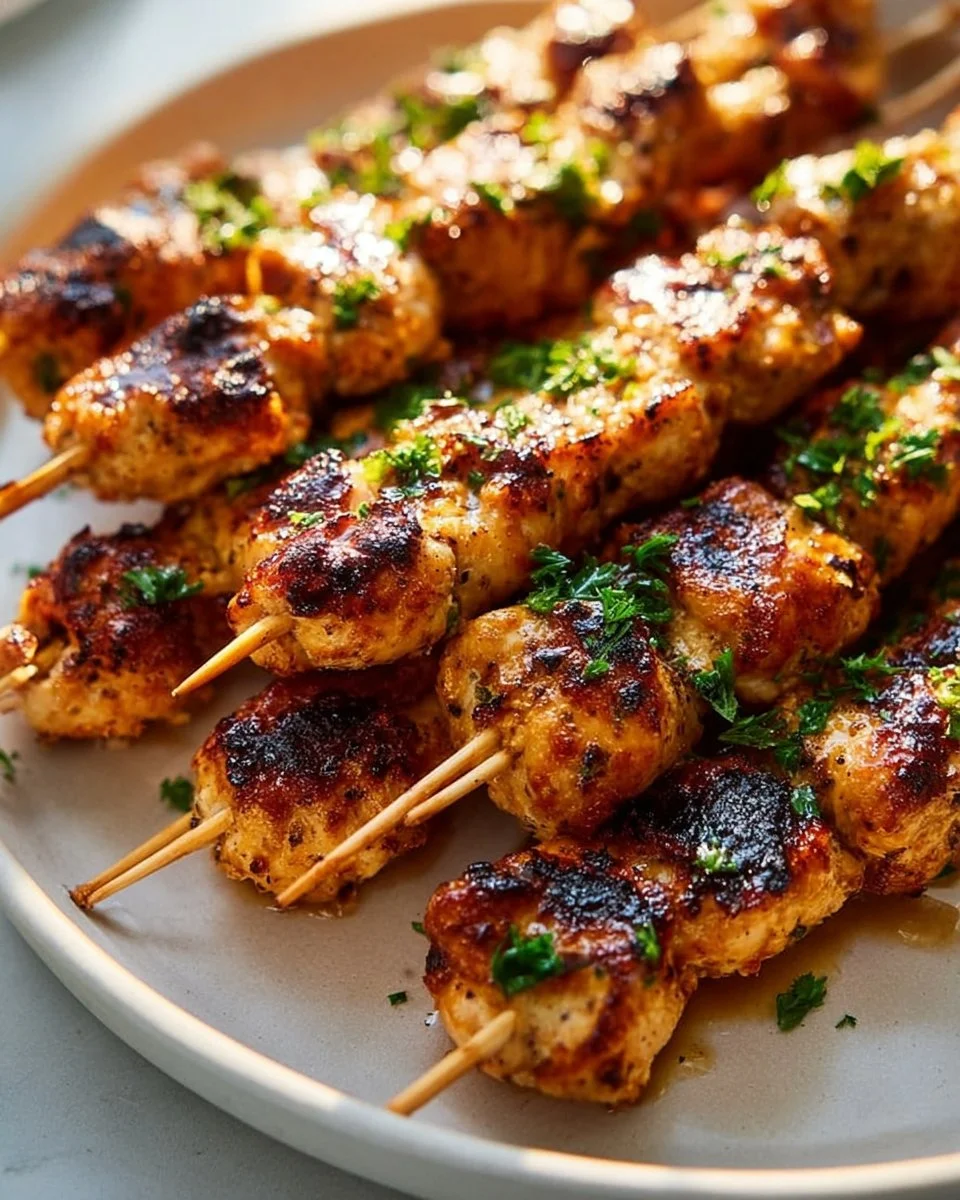 Delicious Thai chicken bites served with fresh herbs and dipping sauce