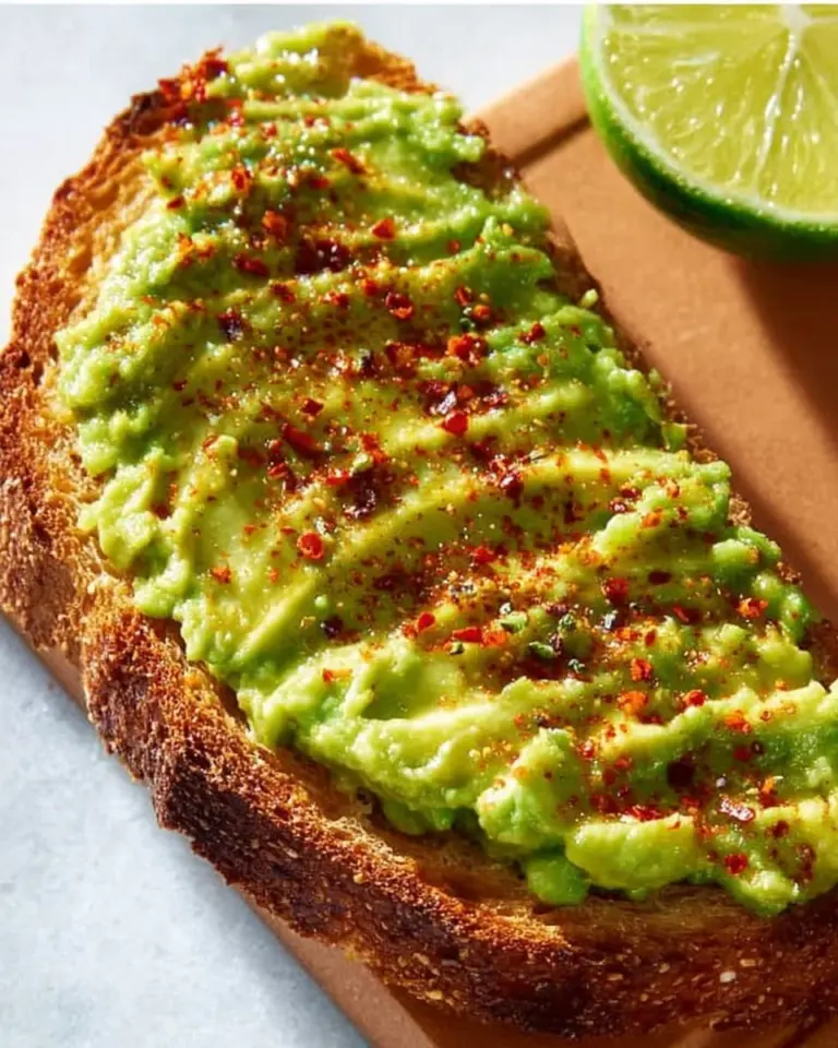 Deliciously prepared avocado toast topped with fresh ingredients