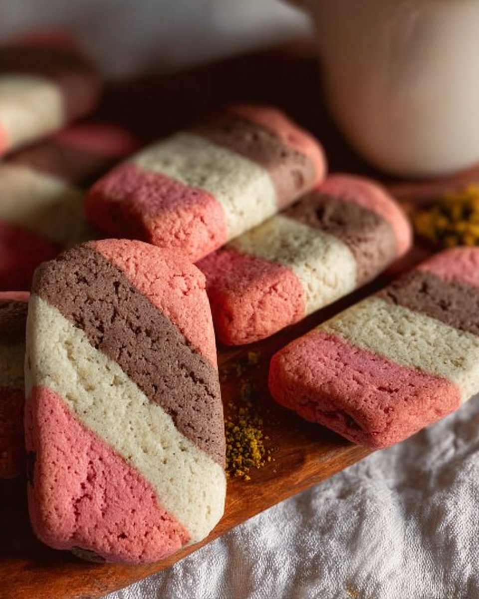 Italian Spumoni Cookies