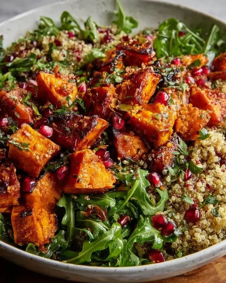Anti-Inflammatory Harvest Glow Bowl with colorful vegetables and grains