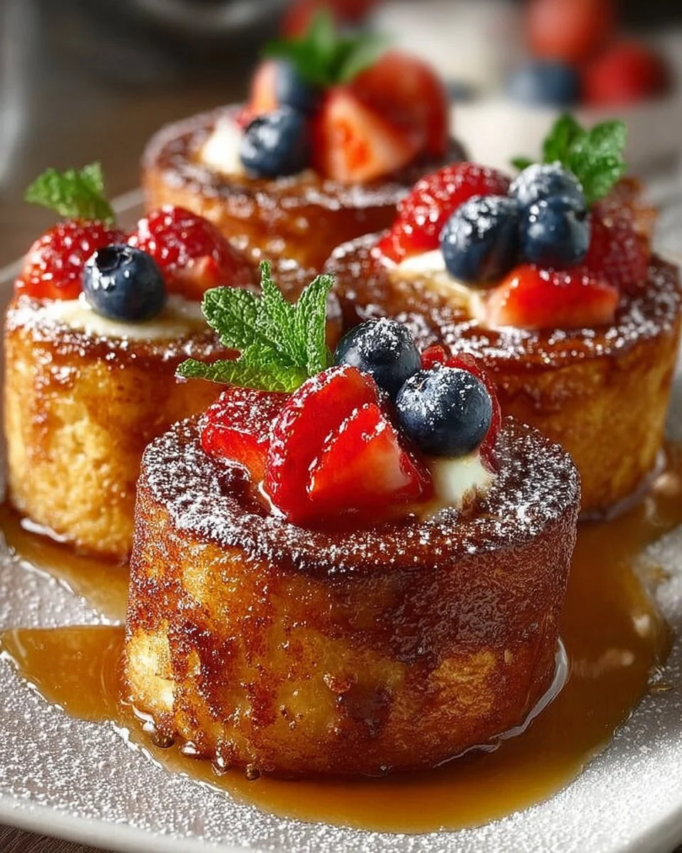 Baked French Toast Muffins