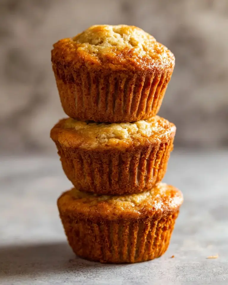 Freshly baked banana bread muffins with ripe bananas and chocolate chips