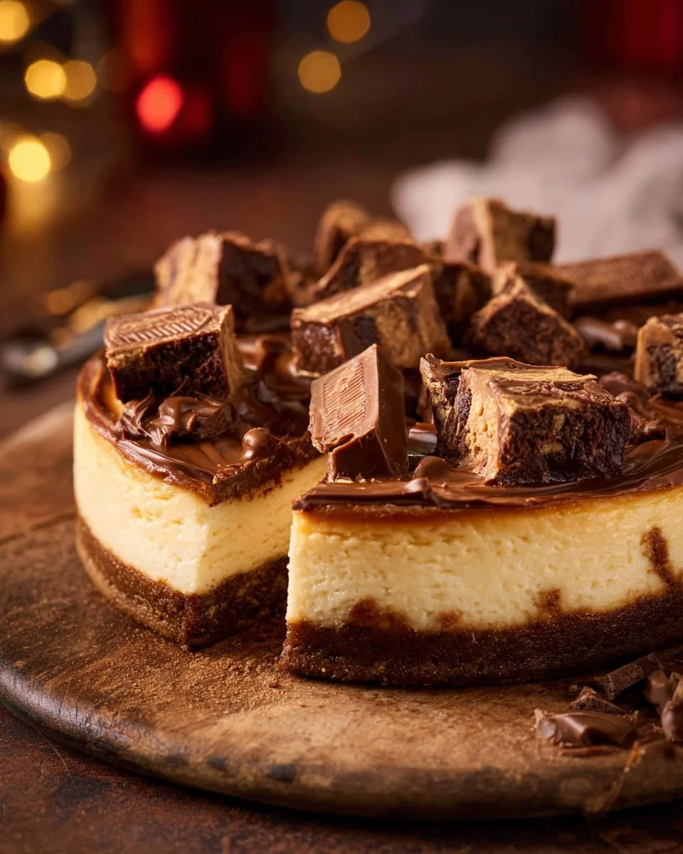 Toblerone Baked Cheesecake