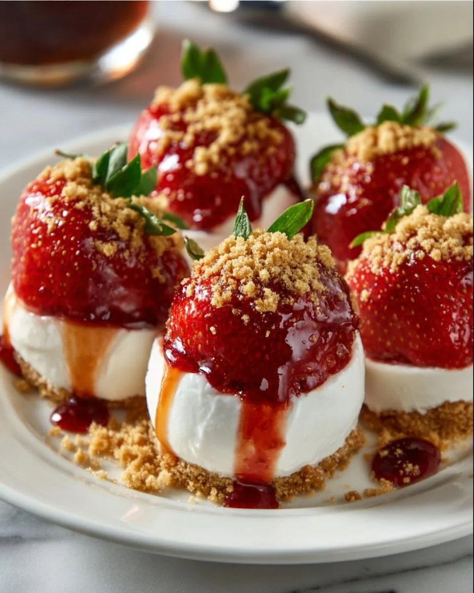 Cheesecake Strawberries