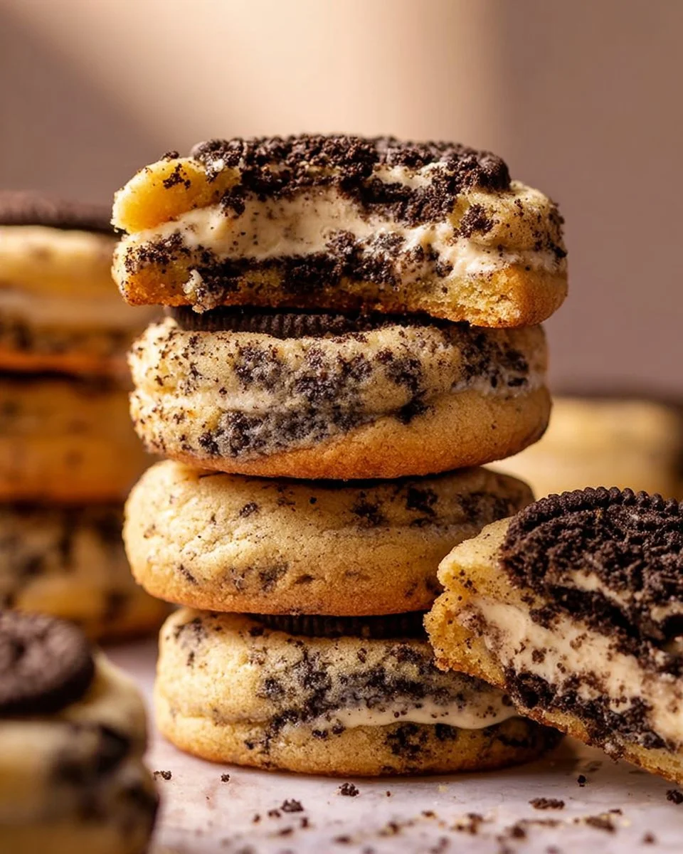 Oreo Cheesecake Cookies