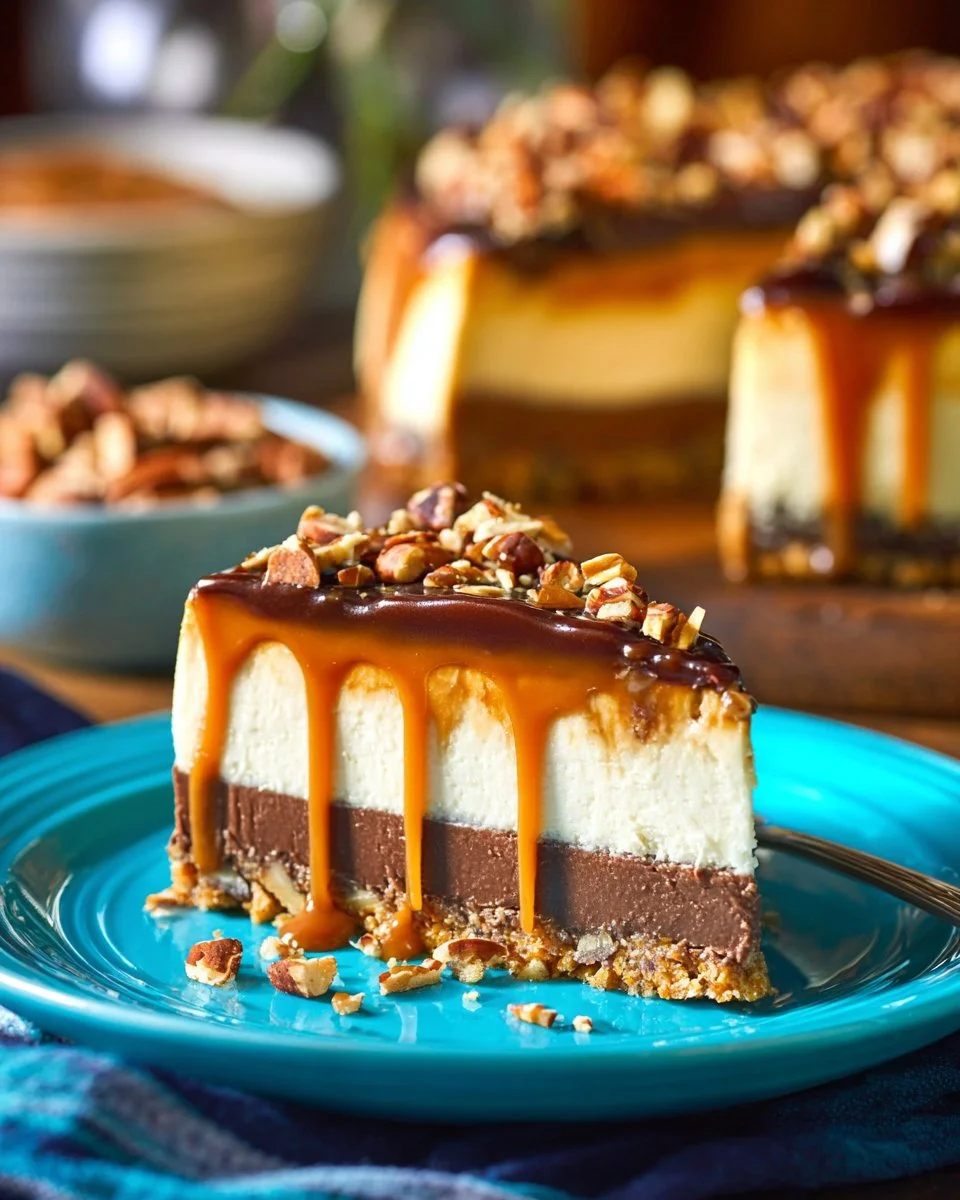 Turtle Cheesecake