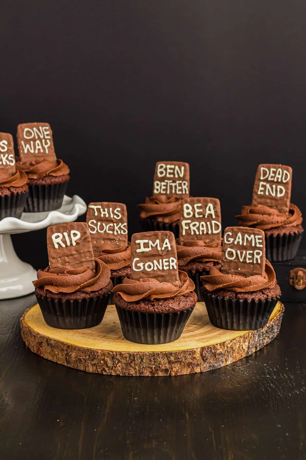 Graveyard Cupcakes
