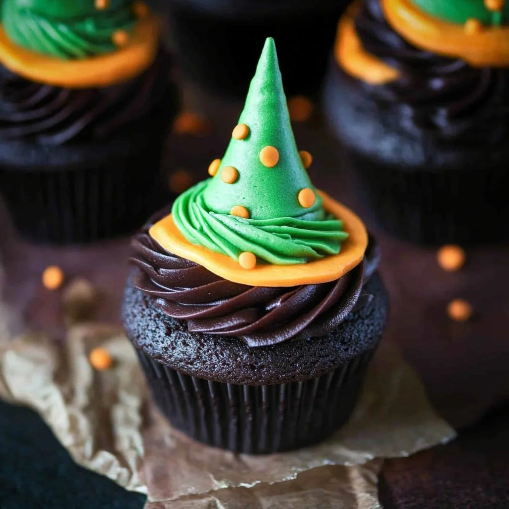 Witch Hat Cupcakes