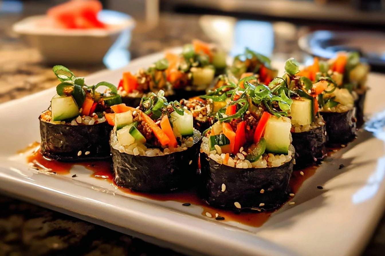 Mini Veggie Sushi Bites
