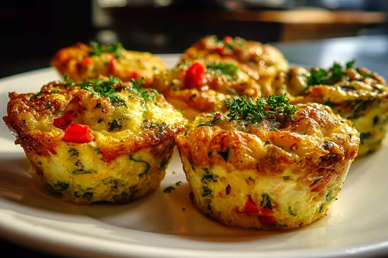 Easy Mini Veggie Frittatas