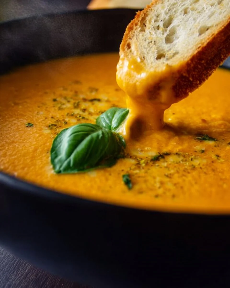 Creamy Roasted Veggie Soup