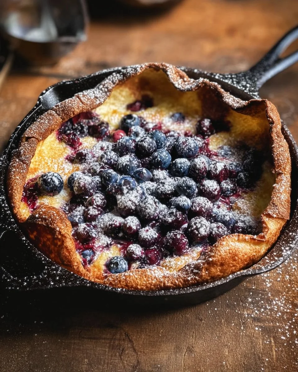 Blueberry Dutch Baby