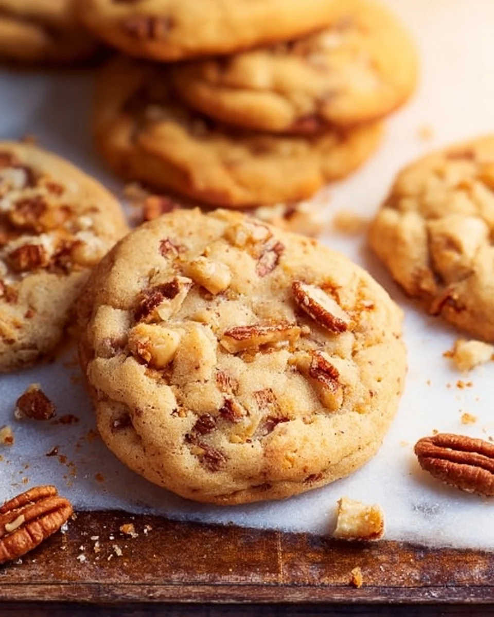 Butter Pecan Cookies