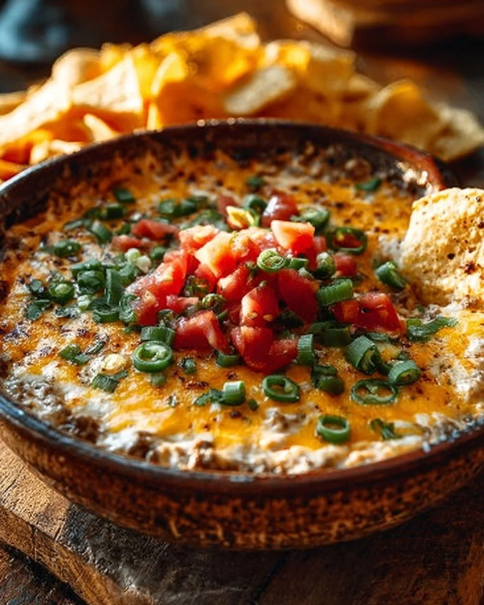 Cheesy Texas Trash Dip